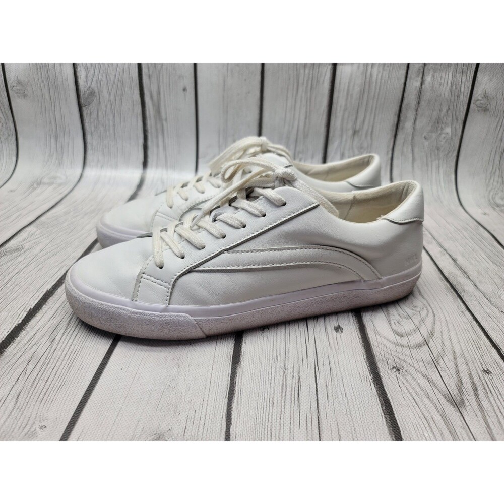 Madewell Sidewalk Low Top White Leather Sneaker Shoes Women's 10 Men's 8.5 L3243